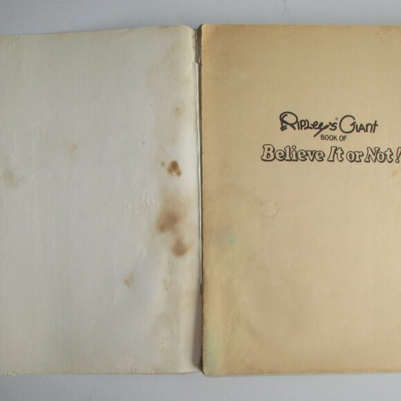 Ripley's Believe It or Not Book - Vintage 1976 - Picture 7 of 10